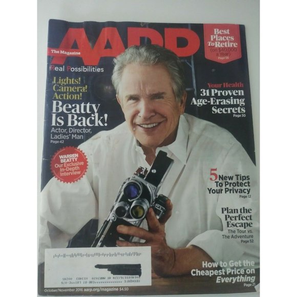 Lot Of 10 AARP Magazines 2008 - 2017 Morgan Freeman Bush Jack Nicholson + More - Picture 11 of 11